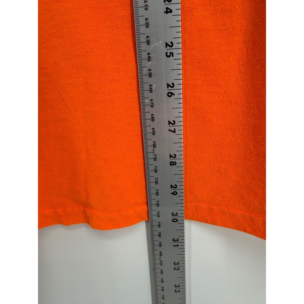 Harley Davidson Mens Long Sleeve Shirt Orange Attitude Flames‎ Newnan Georgia - Picture 5 of 11